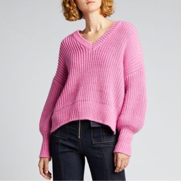 Cinq a Sept Antonella Sweater in Wild Orchid, Size Small - Picture 14 of 14